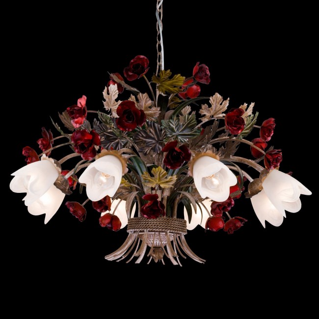 Люстра Lucia Tucci Fiori di rose 1760.8 Люстра Lucia Tucci Fiori di rose 1760.8