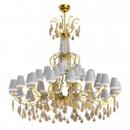Люстра Beby Group Charming beauty 0250B01 Gold White White gold leaf Люстра Beby Group Charming beauty 0250B01 Gold White White gold leaf