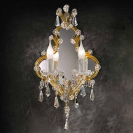 Бра Beby Group Novecento 400/2S Light gold CUT CRYSTAL Бра Beby Group Novecento 400/2S Light gold CUT CRYSTAL