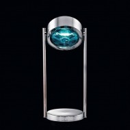Настольная лампа Beby Group Stone 5150L02 Chrome Turquoise Настольная лампа Beby Group Stone 5150L02 Chrome Turquoise