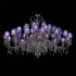 Люстра Beby Ultraviolet 0118B12 Chrome 184 SW Blu Violet Люстра Beby Ultraviolet 0118B12 Chrome 184 SW Blu Violet