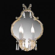 Бра Beby Group Novecento 420/2S Light gold CUT CRYSTAL Бра Beby Group Novecento 420/2S Light gold CUT CRYSTAL