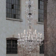 Люстра Italamp 228/12+6 Transp. / C / SW Elements Люстра Italamp 228/12+6 Transp. / C / SW Elements