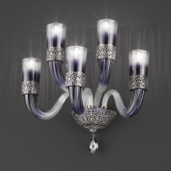 Бра Euroluce Dea A5 nichel Blu Бра Euroluce Dea A5 nichel Blu